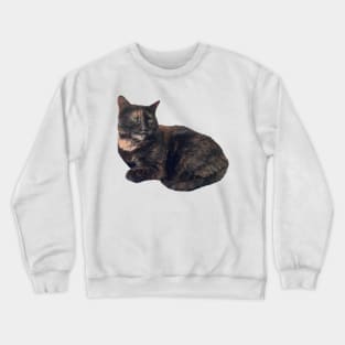 Tortie Cat Crewneck Sweatshirt